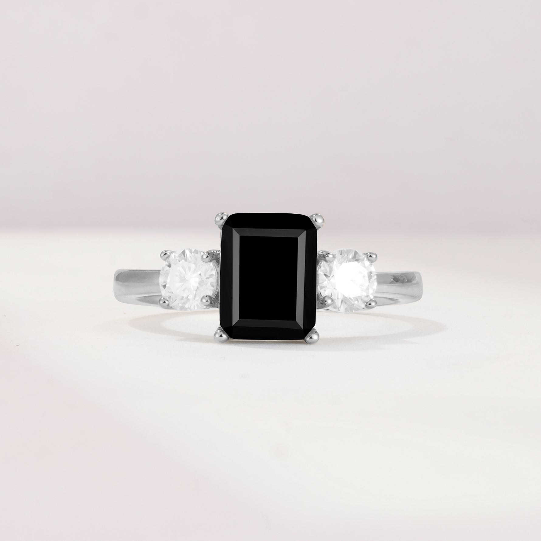 SR09241 Black Onyx Ring - Additional view