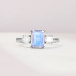 SR09241 Moonstone Ring - Additional view