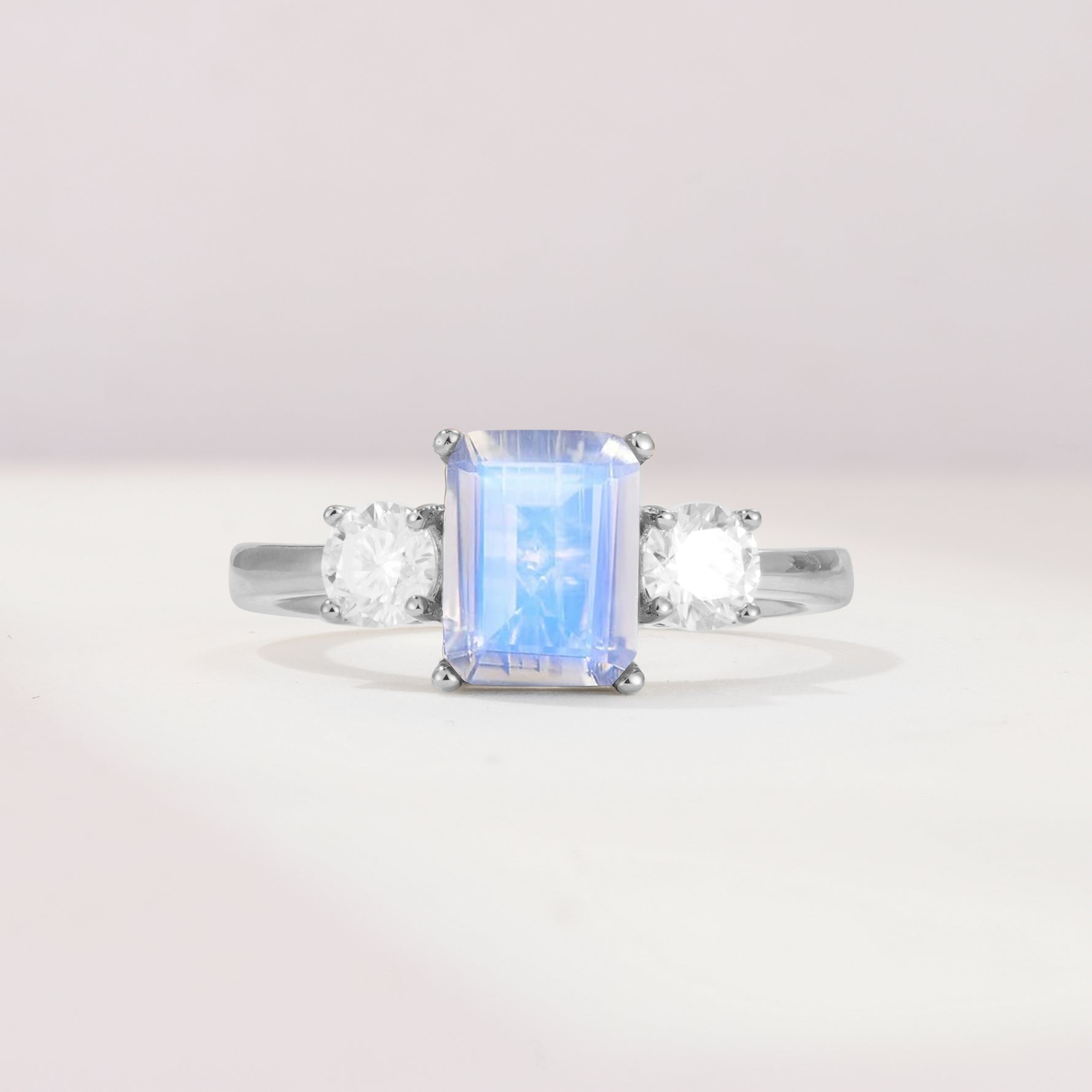 SR09241 Moonstone Ring - Additional view