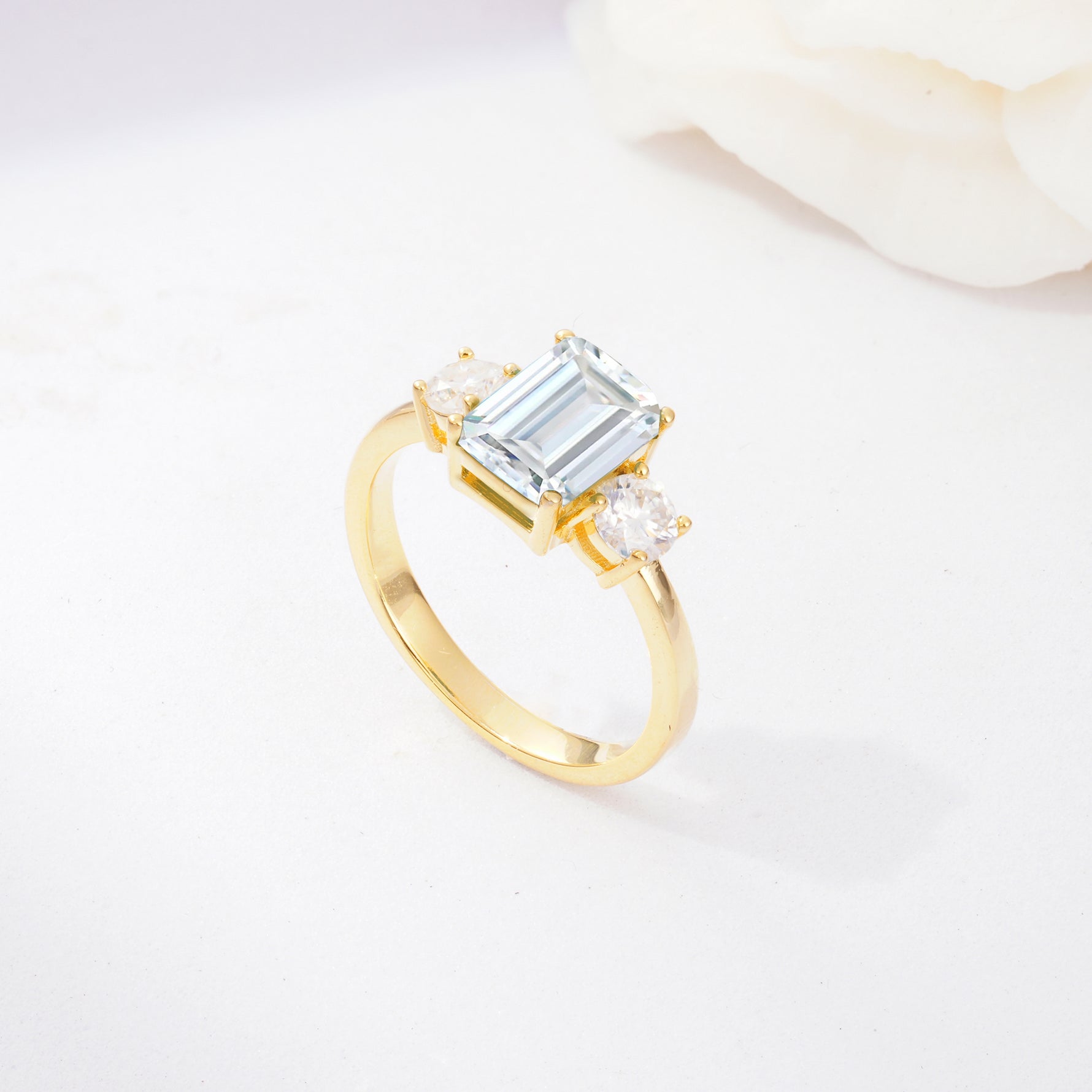 SR09241 Moissanite Ring - Additional view