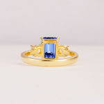 SR09241 Sapphire Ring - Additional view