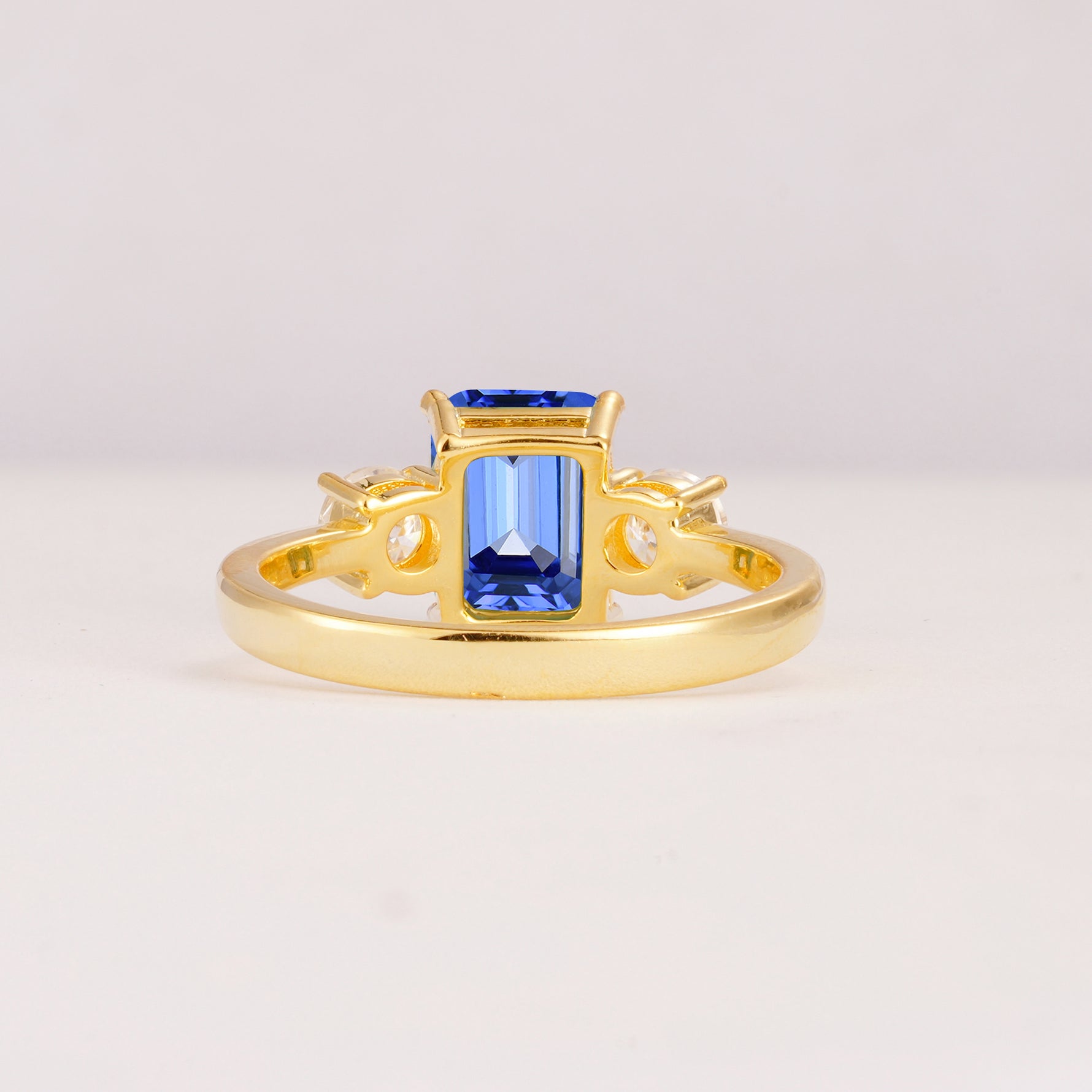SR09241 Sapphire Ring - Additional view