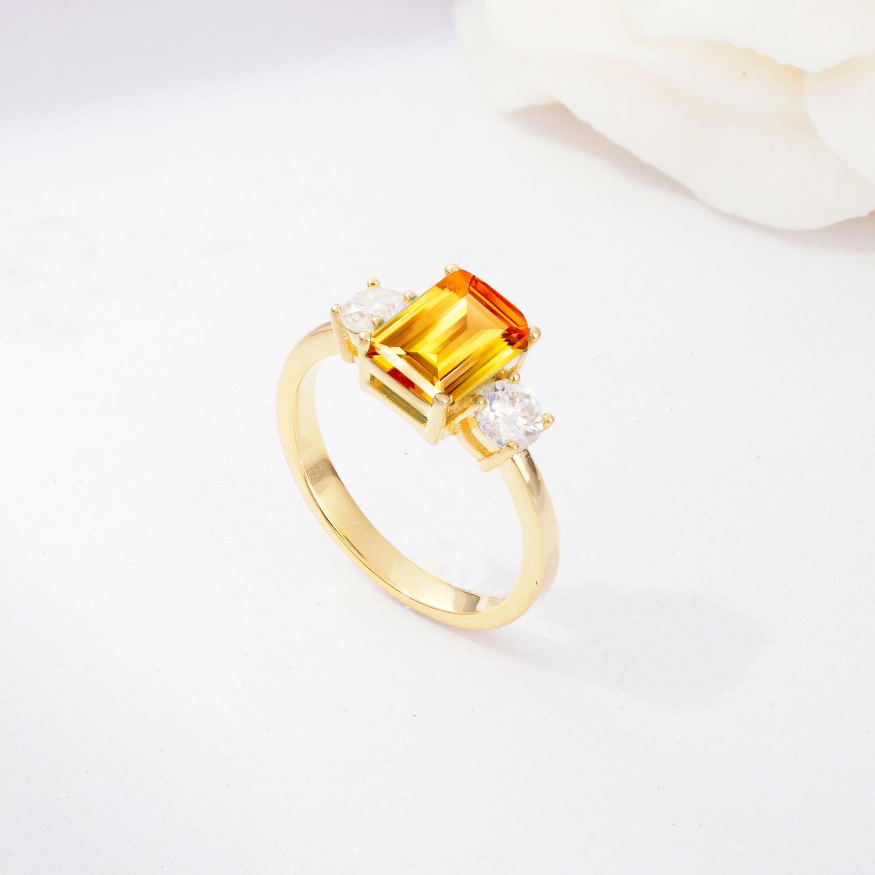 SR09241 Citrine Ring - Additional view