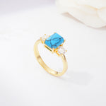 SR09241 Turquoise Ring - Additional view