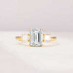 SR09241 Lab Diamond Ring - Yellow-Gold