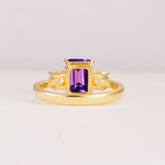 SR09241 Amethyst Ring - Additional view