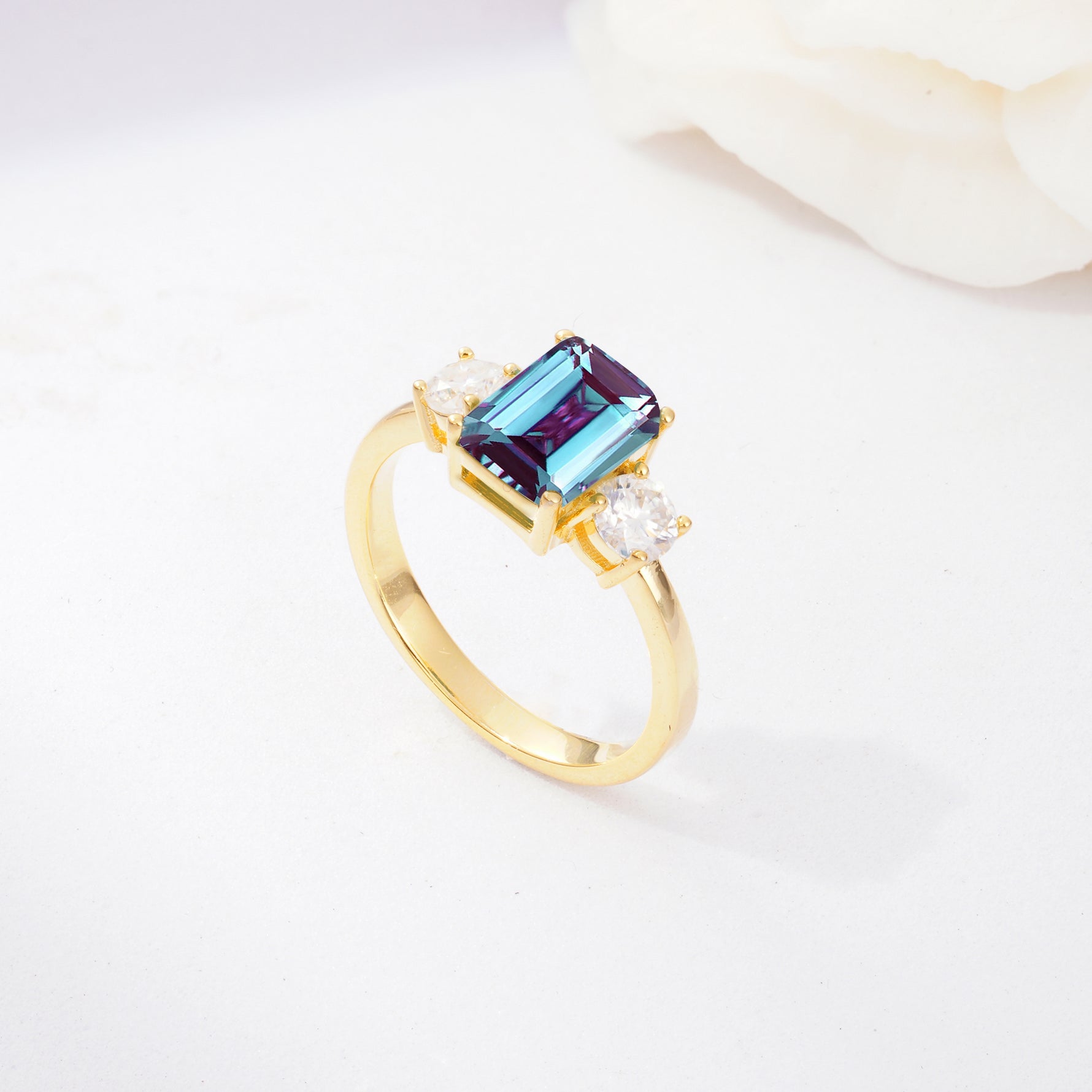 SR09241 Alexandrite Ring - Additional view