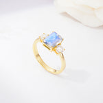 SR09241 Moonstone Ring - Additional view