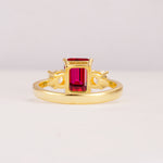 SR09241 Ruby Ring - Additional view