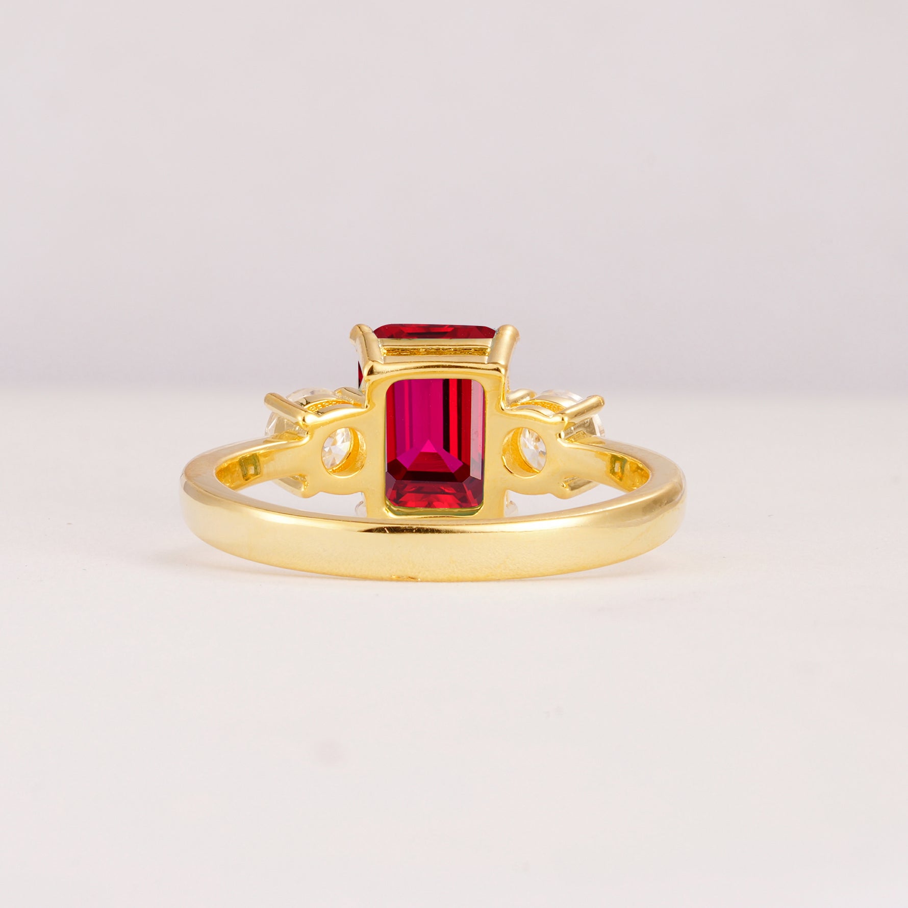 SR09241 Ruby Ring - Additional view