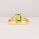SR09241 Peridot Ring - Additional view