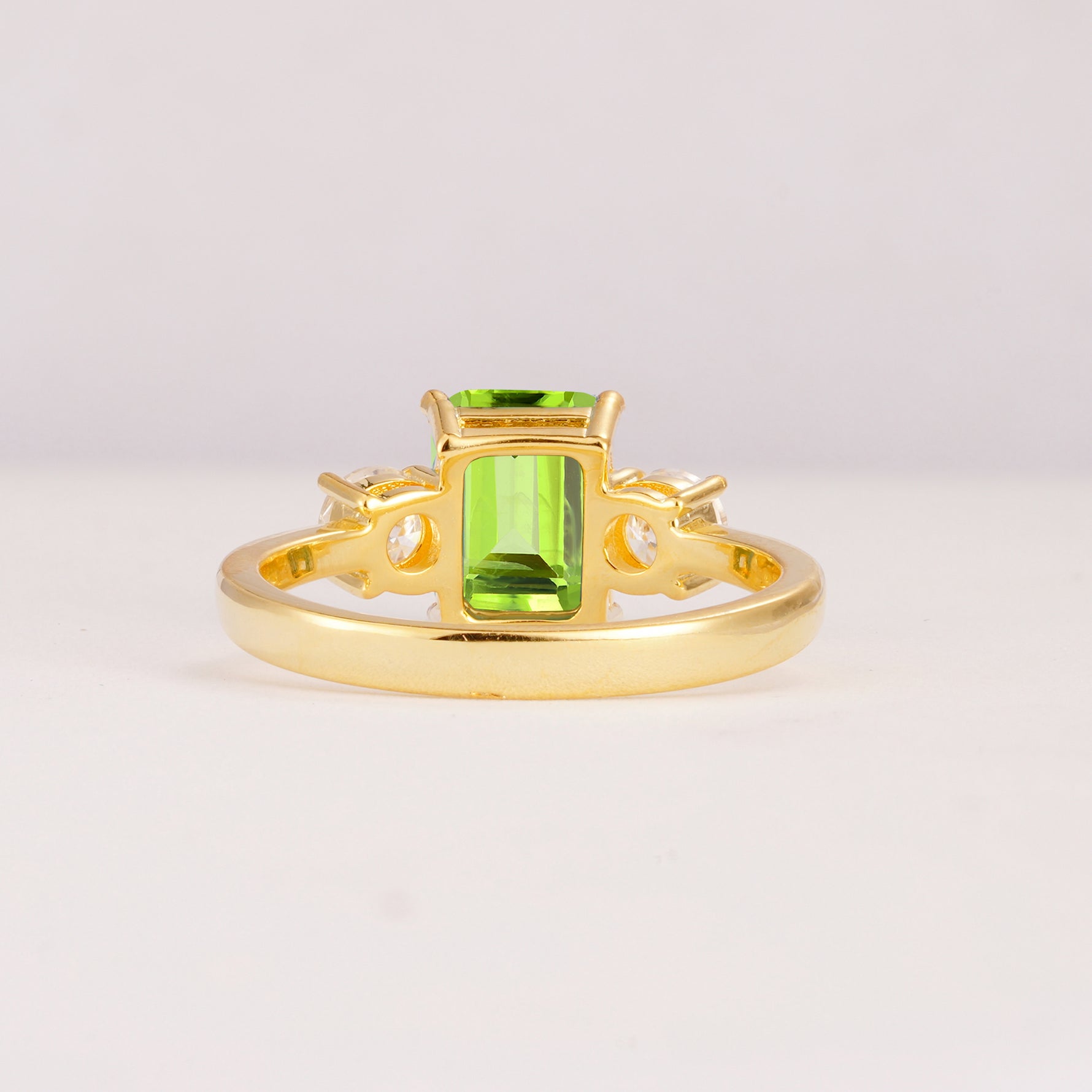 SR09241 Peridot Ring - Additional view