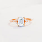 SR09245 Moissanite Ring - Additional view