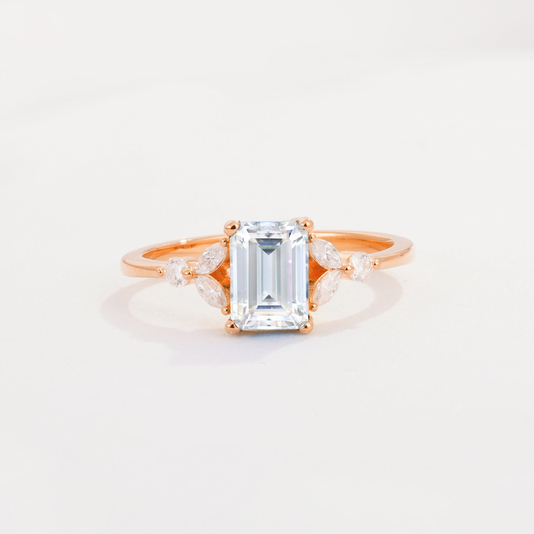 SR09245 Moissanite Ring - Additional view
