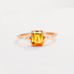 SR09245 Citrine Ring - Additional view