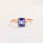 SR09245 Tanzanite Ring - Additional view