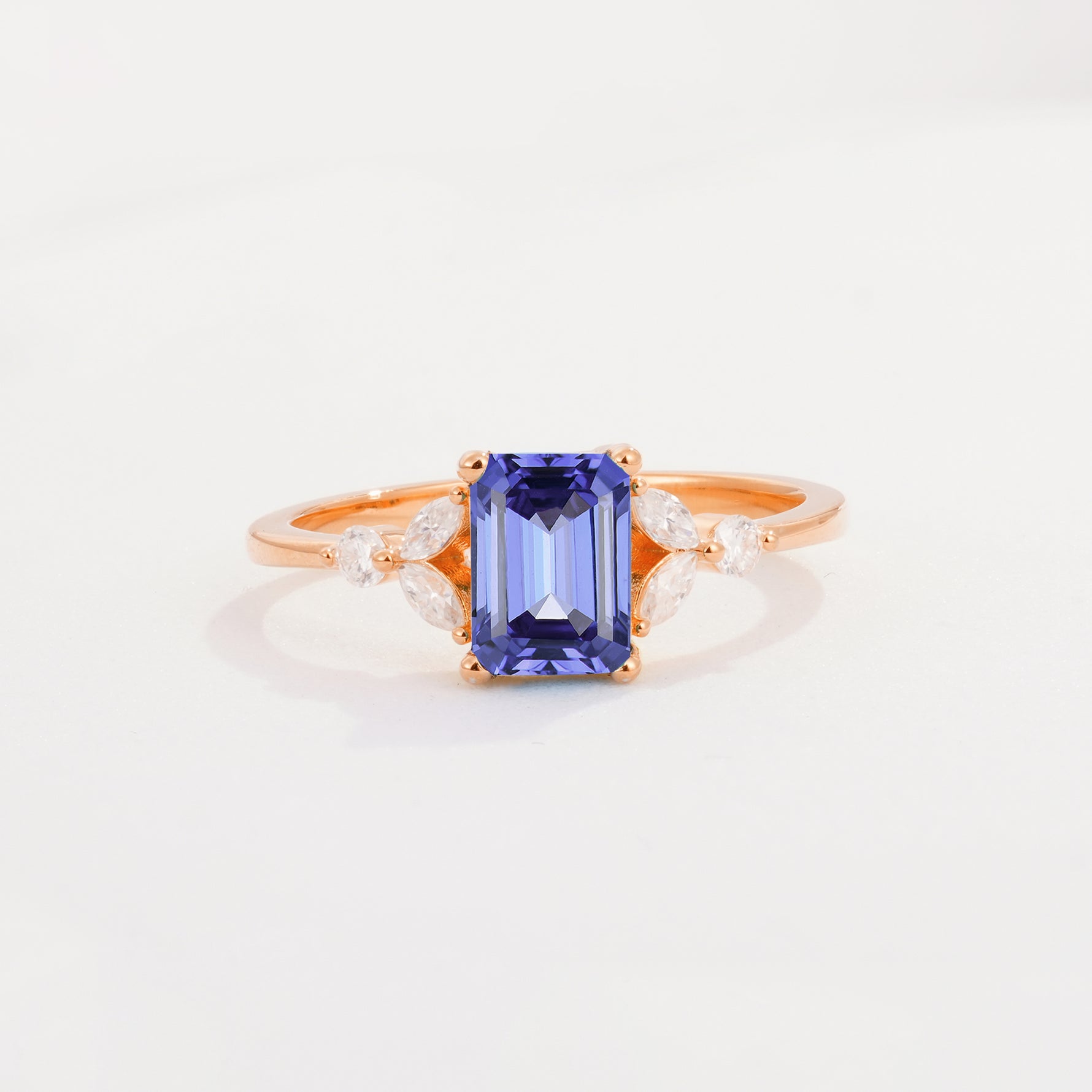 SR09245 Tanzanite Ring - Additional view