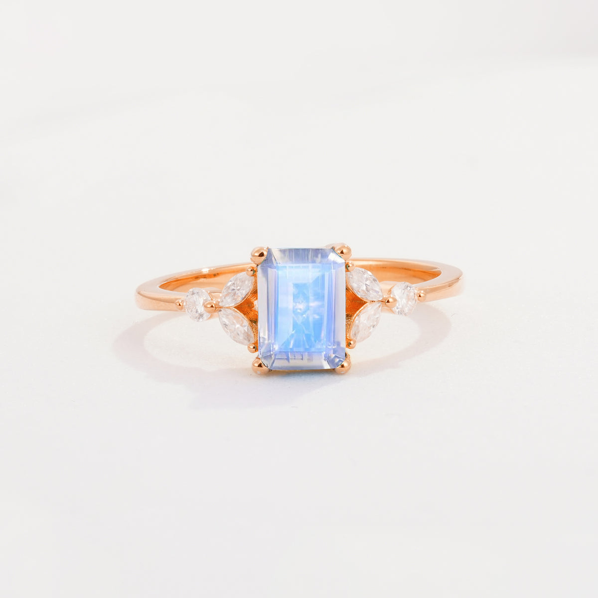 SR09245 Moonstone Ring - Additional view