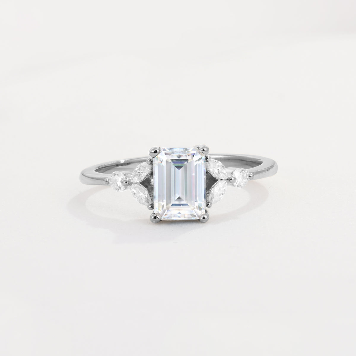 SR09245 Moissanite Ring - Additional view
