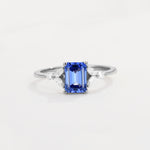 SR09245 Sapphire Ring - Additional view