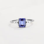 SR09245 Tanzanite Ring - Additional view
