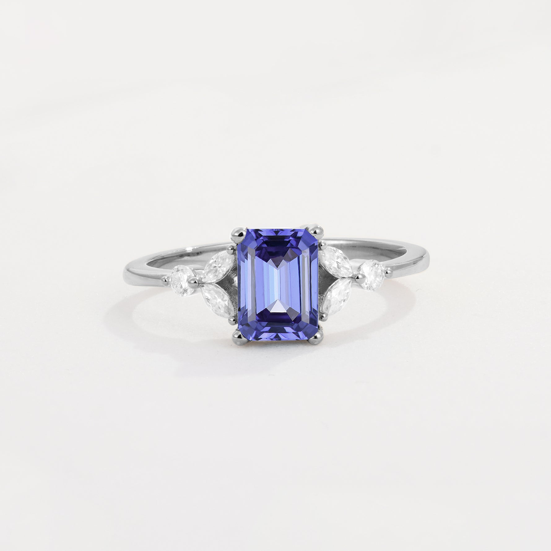 SR09245 Tanzanite Ring - Additional view