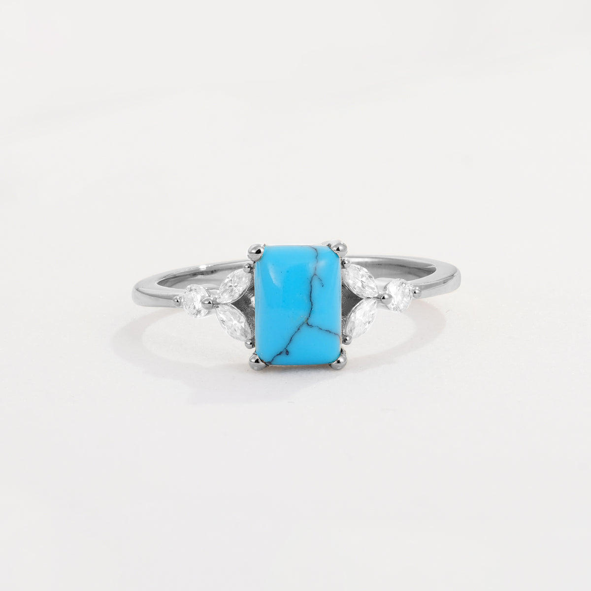SR09245 Turquoise Ring - Additional view