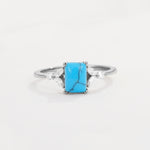 SR09245 Turquoise Ring - Additional view