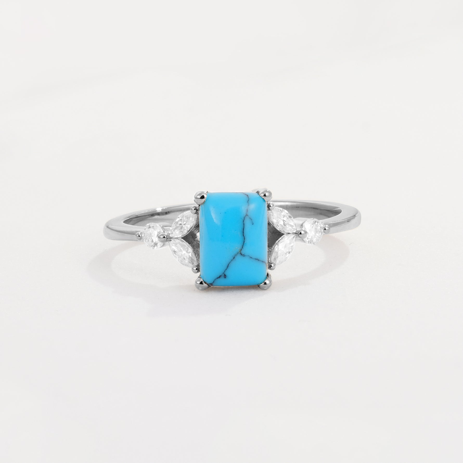 SR09245 Turquoise Ring - Additional view