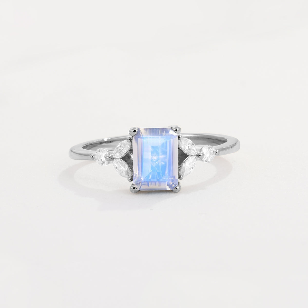 SR09245 Moonstone Ring - Additional view