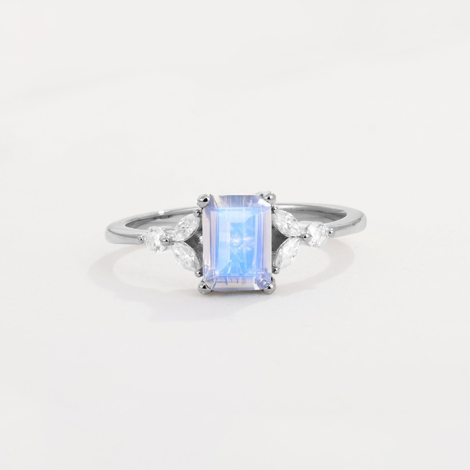 SR09245 Moonstone Ring - Additional view