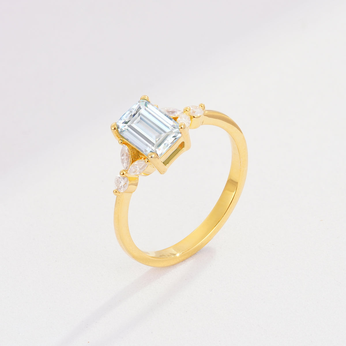SR09245 Moissanite Ring - Additional view