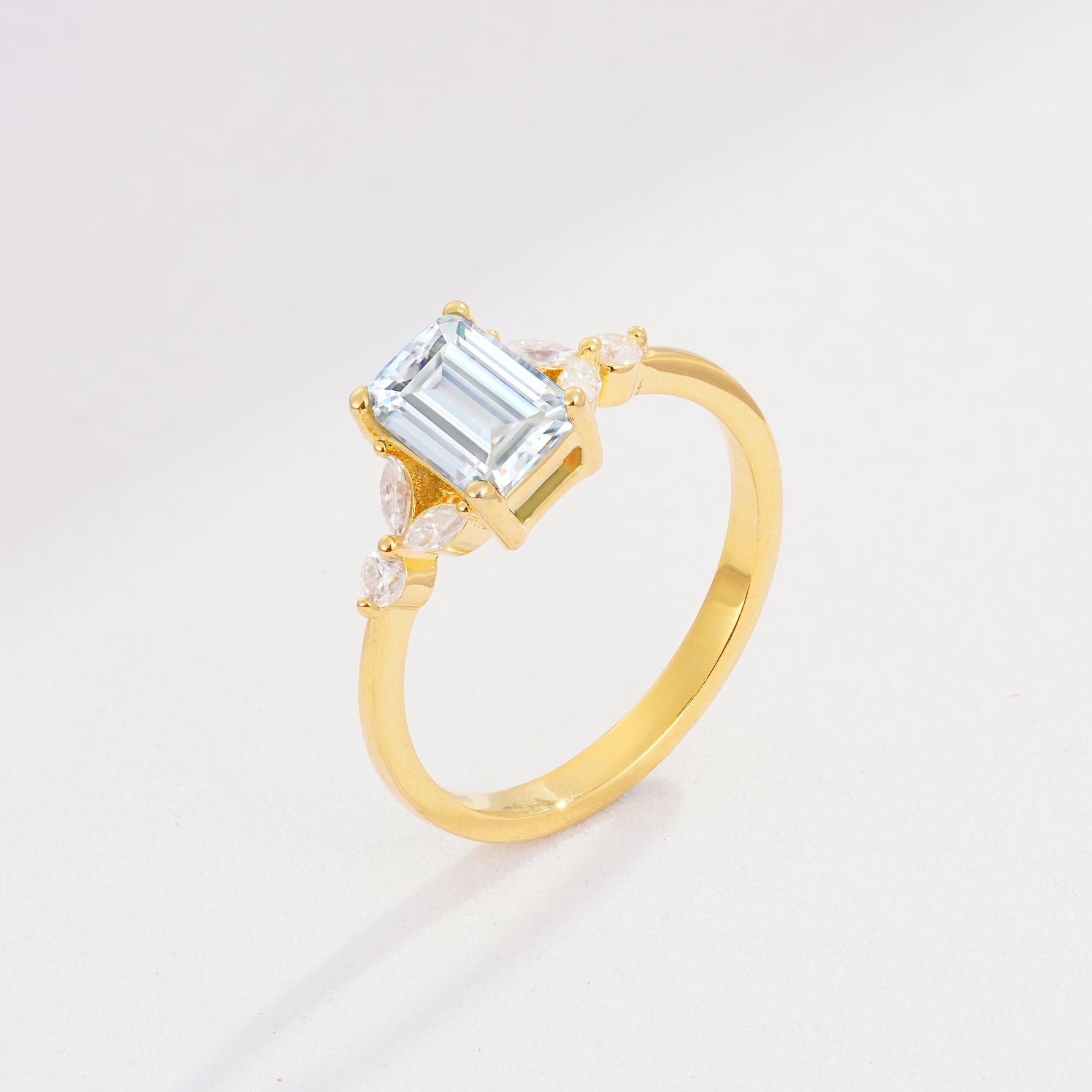 SR09245 Moissanite Ring - Additional view