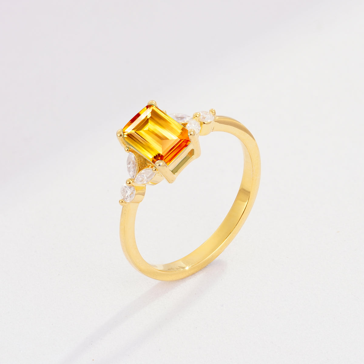 SR09245 Citrine Ring - Additional view