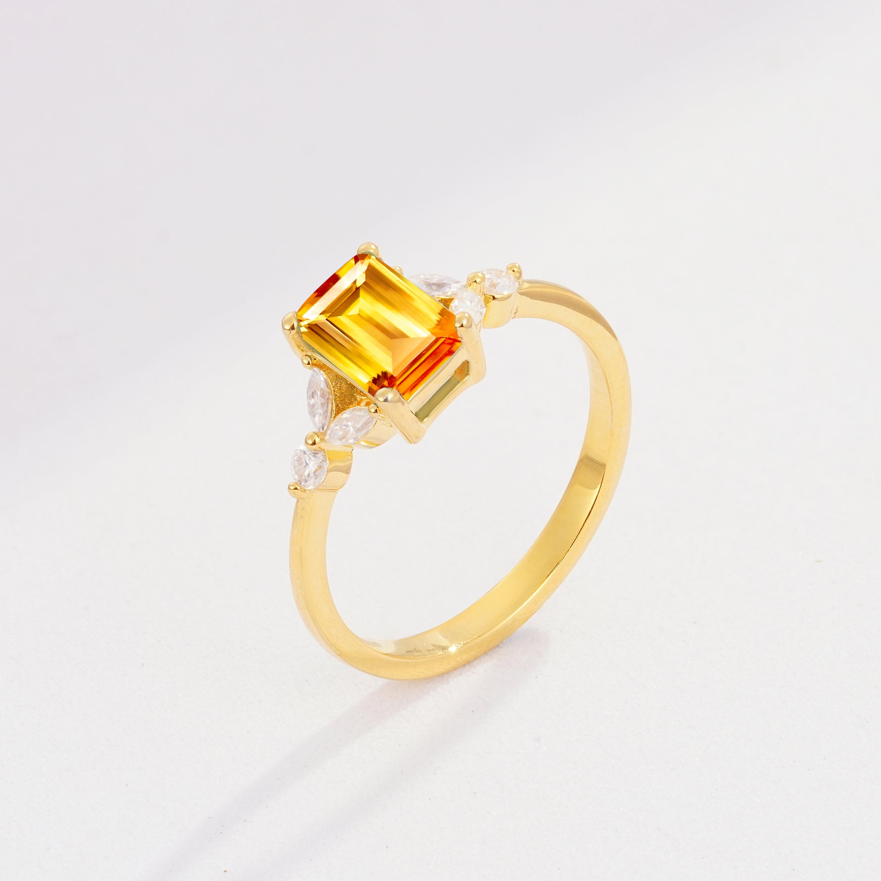 SR09245 Citrine Ring - Additional view