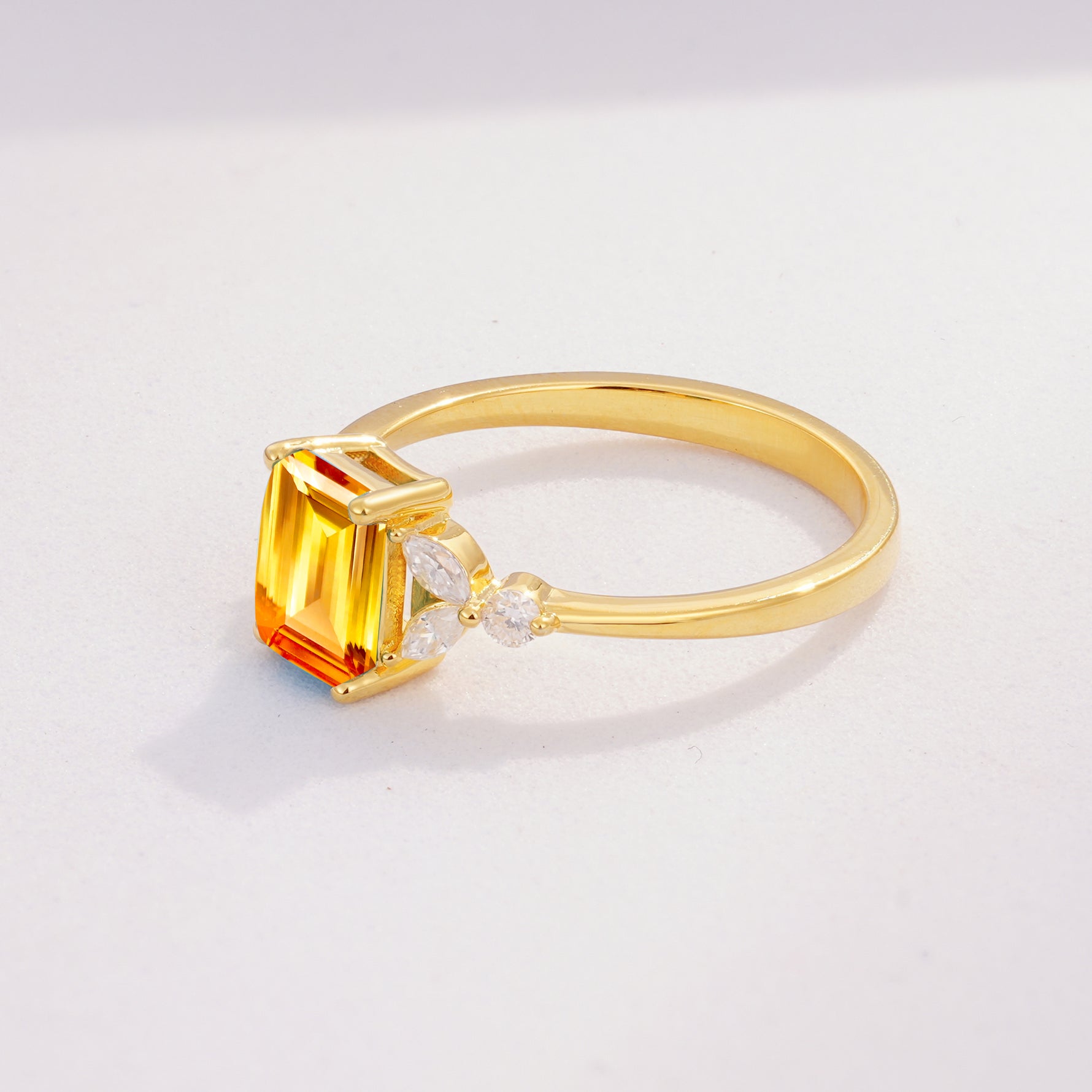 SR09245 Citrine Ring - Additional view