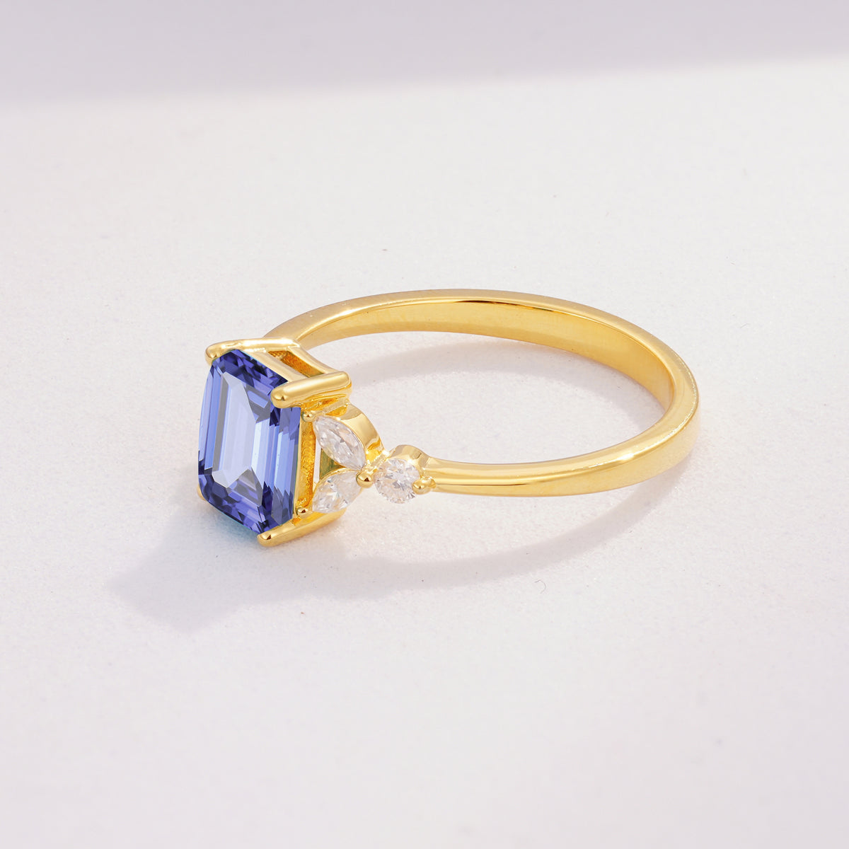 SR09245 Tanzanite Ring - Additional view