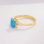 SR09245 Turquoise Ring - Additional view