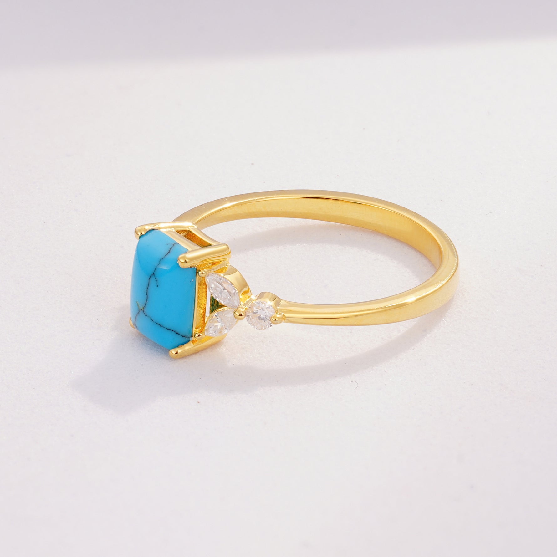 SR09245 Turquoise Ring - Additional view