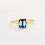 SR09245 Alexandrite Ring - Yellow-Gold