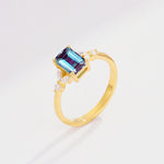 SR09245 Alexandrite Ring - Additional view