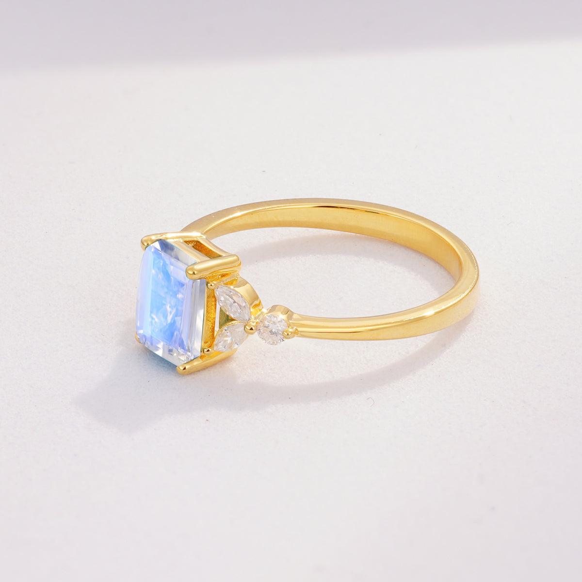 SR09245 Moonstone Ring - Additional view