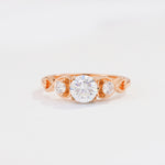 SR10658 Moissanite Ring - Additional view