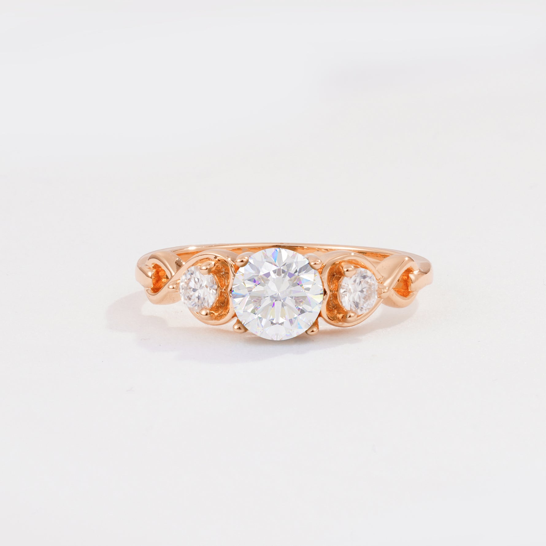 SR10658 Moissanite Ring - Additional view