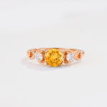 SR10658 Citrine Ring - Additional view