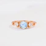 SR10658 Moonstone Ring - Additional view