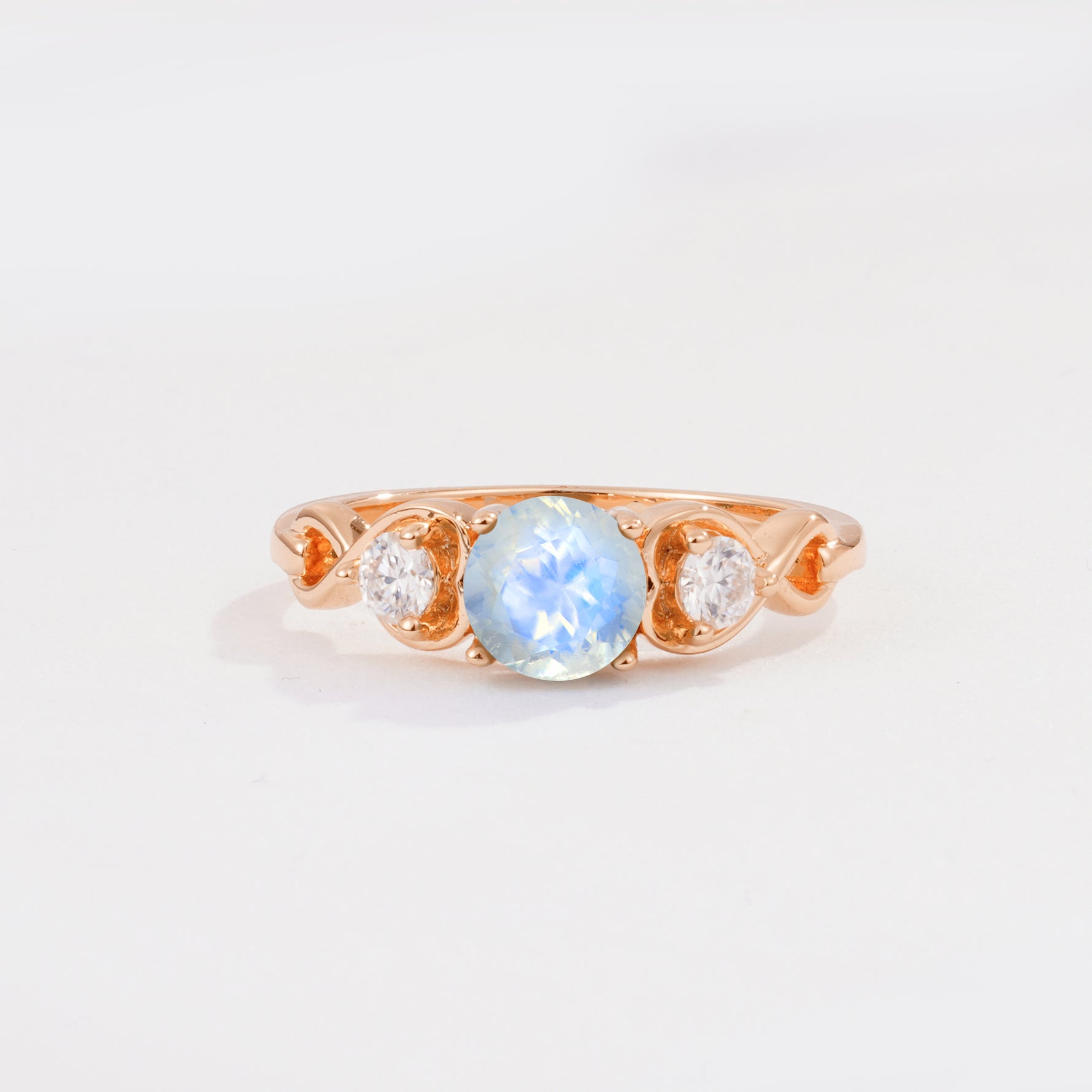 SR10658 Moonstone Ring - Additional view