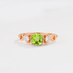 SR10658 Peridot Ring - Additional view