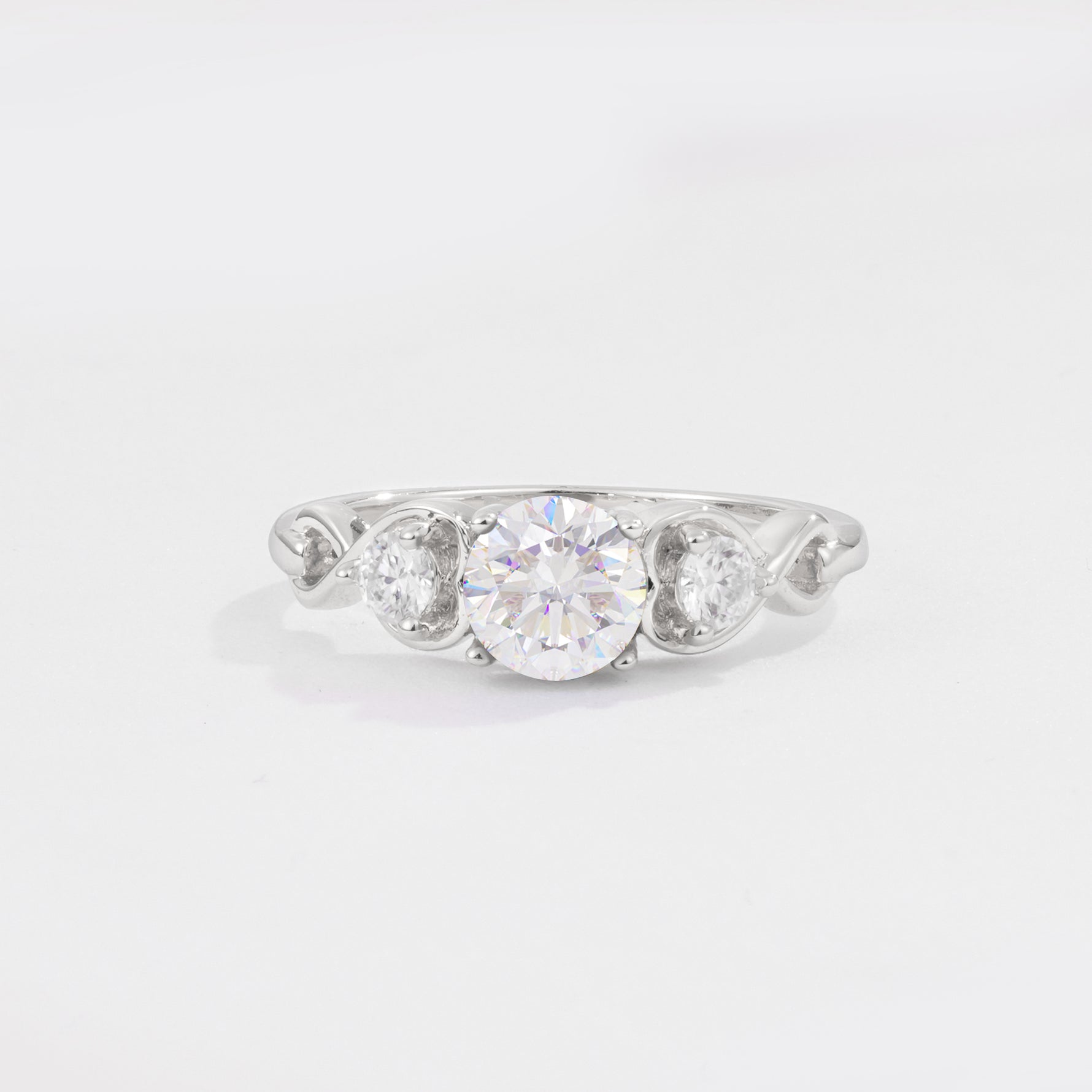 SR10658 Moissanite Ring - Additional view