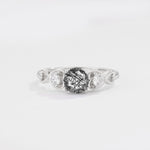 SR10658 Black Rutilated Quartz Ring - Additional view